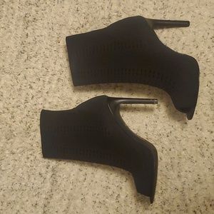 Charles David open toe boots size 6.5